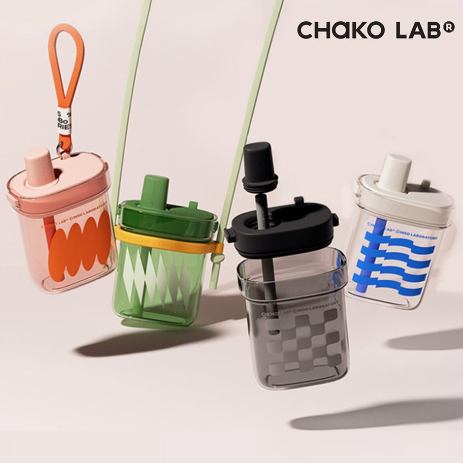 Chako Lab 780ml Bobo Straw Cup Square