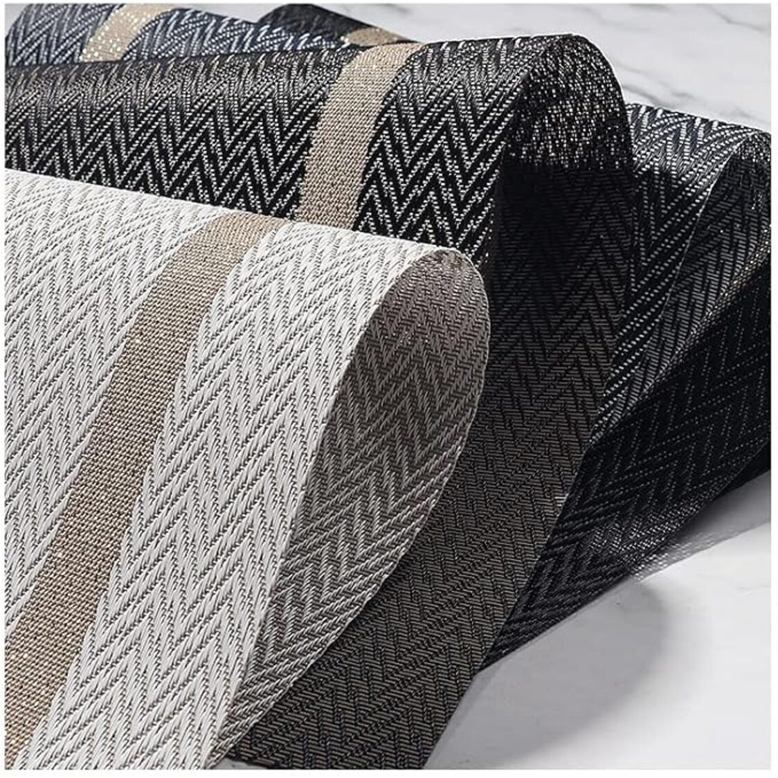 J. Rapee Scroll Placemat Brown