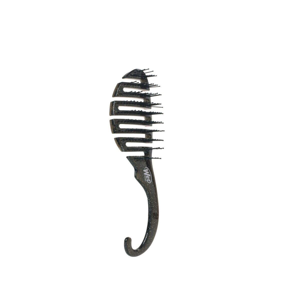 Wet Brush Shower Detangler Glitter Black