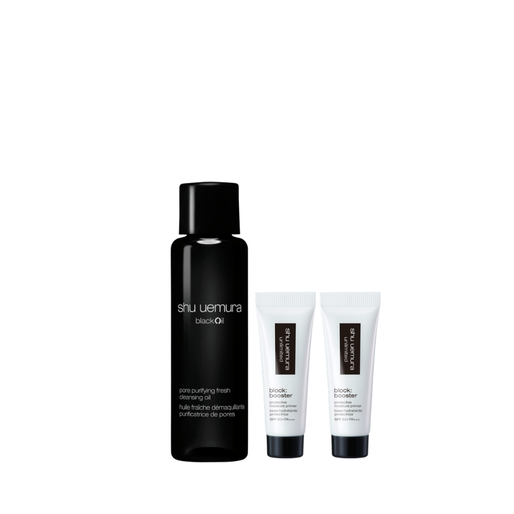 Receive 3-pc gift (worth $78) with $160 nett spend on Shu Uemura (Gift with Purchase)