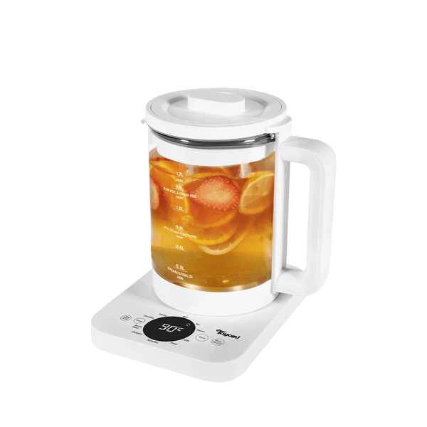 Toyomi 1.7L Clearbrew Borosilicate Glass Kettle (WK1717)