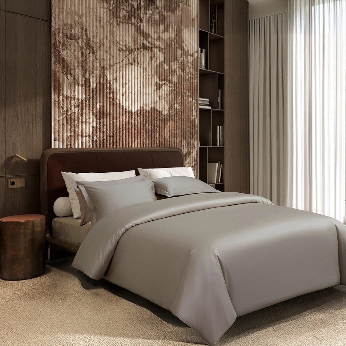 Kinu Platinum Bedset - Sand