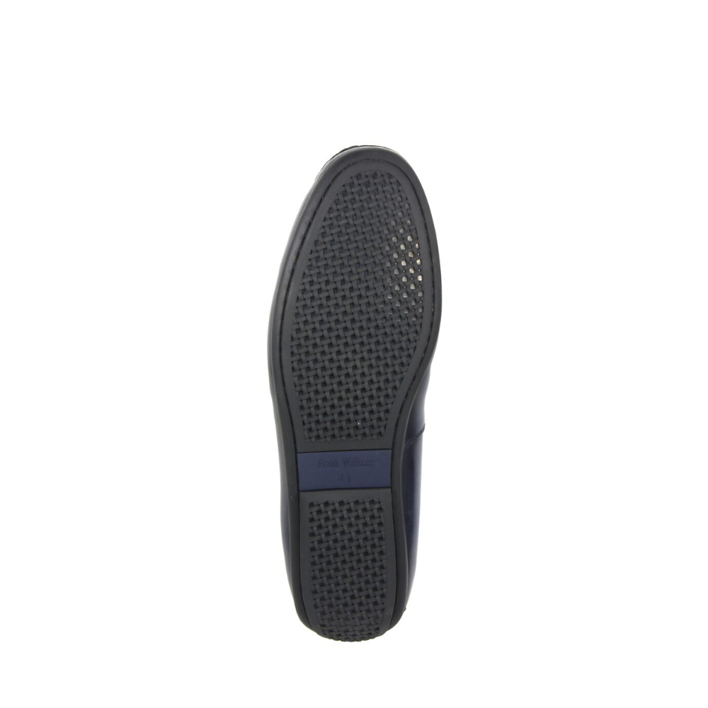 Frank Williams Men Shoes Slip-on Blue M012