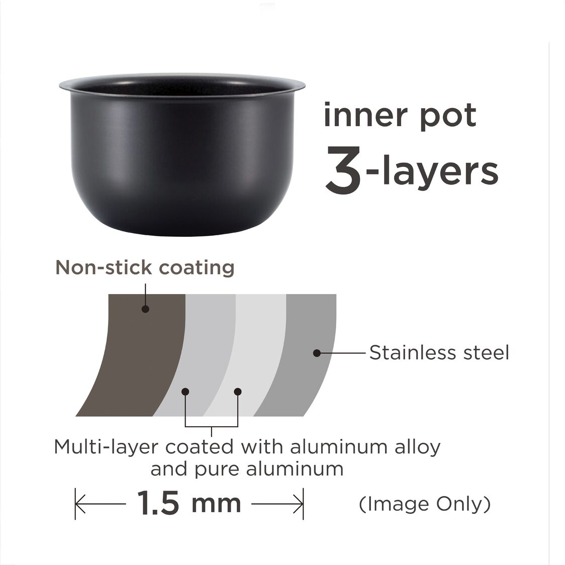 TIGER 3 Layer Induction Hearting Rice Cooker 1.8L (JKW-A18S)