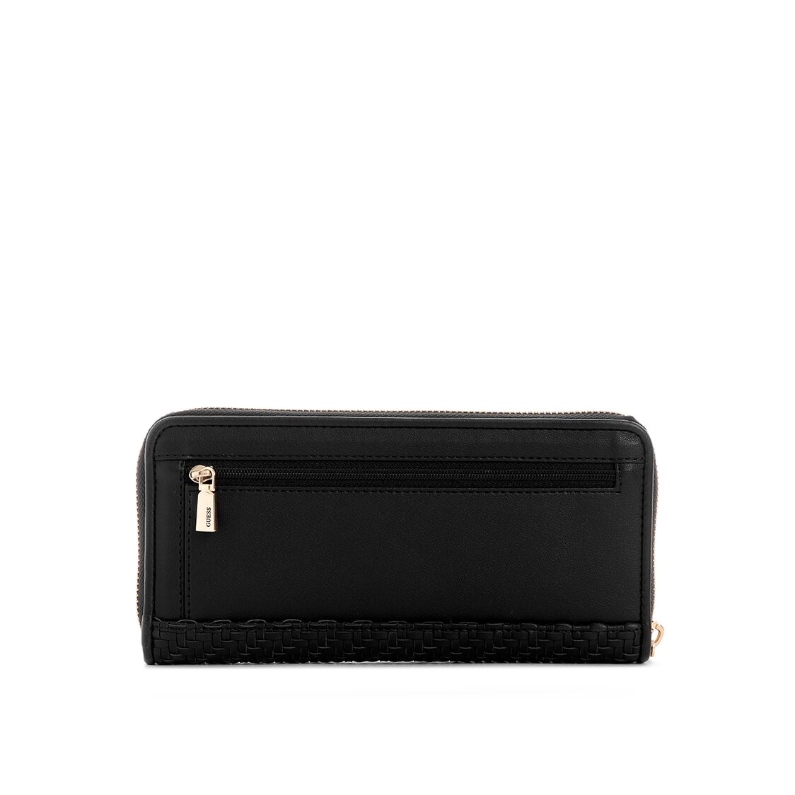 MIREMA SLG LARGE ZIP AROUND,BLACK