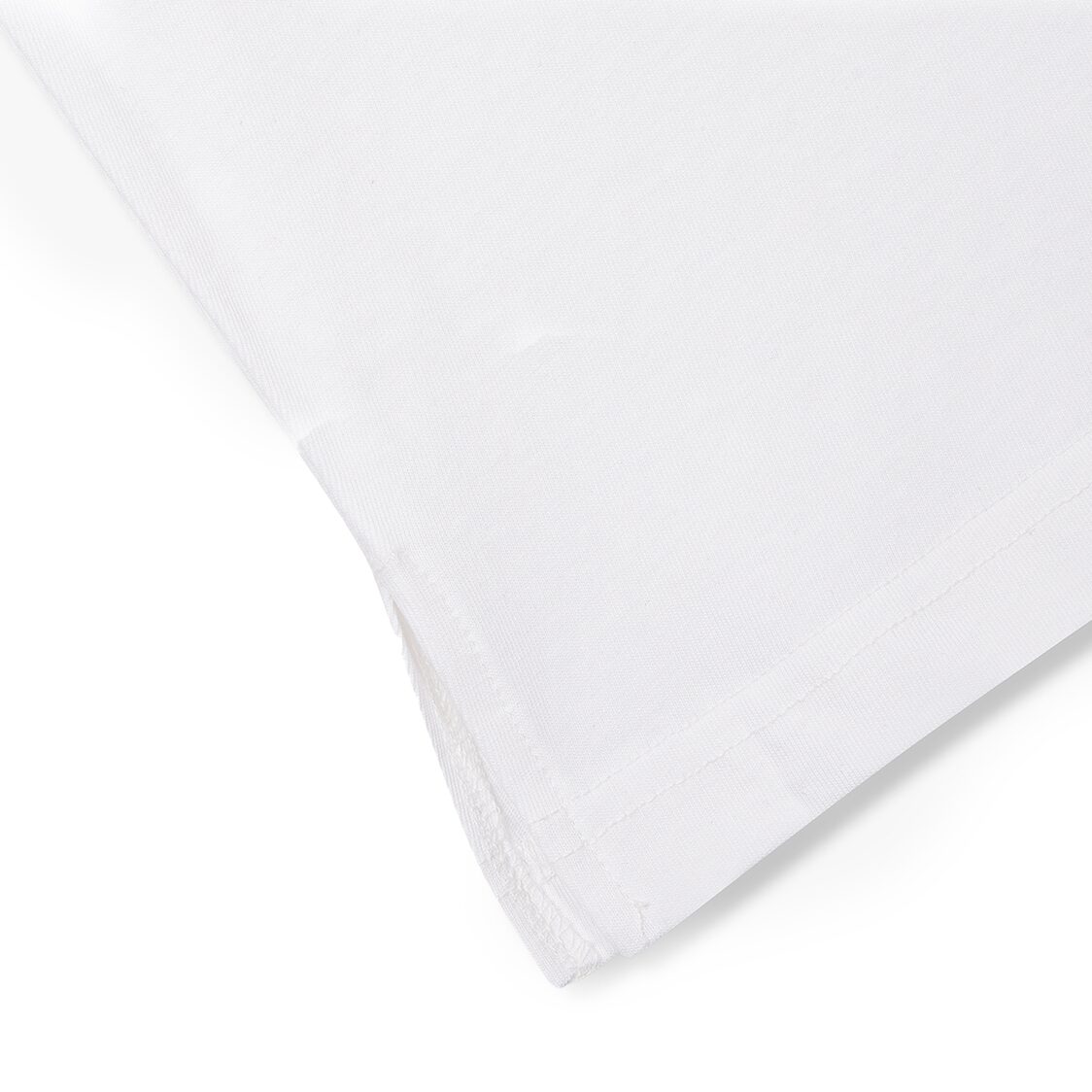 Studio Tomboy Scarf Slit Short Sleeve T-Shirt Off White