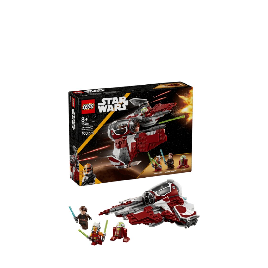 Lego Ahsoka's Jedi Interceptor™ 75401