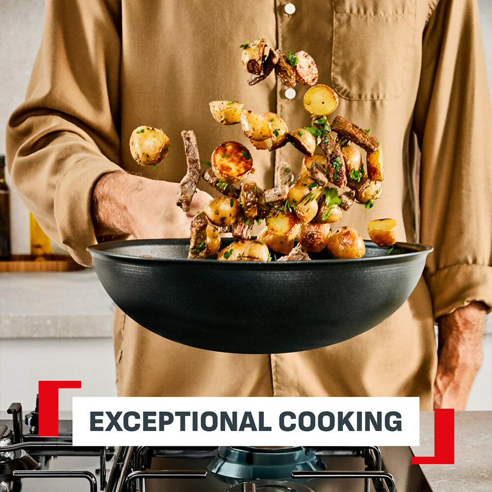 Tefal Excellence Fusion IH Wok Pan 28cm (G33819)