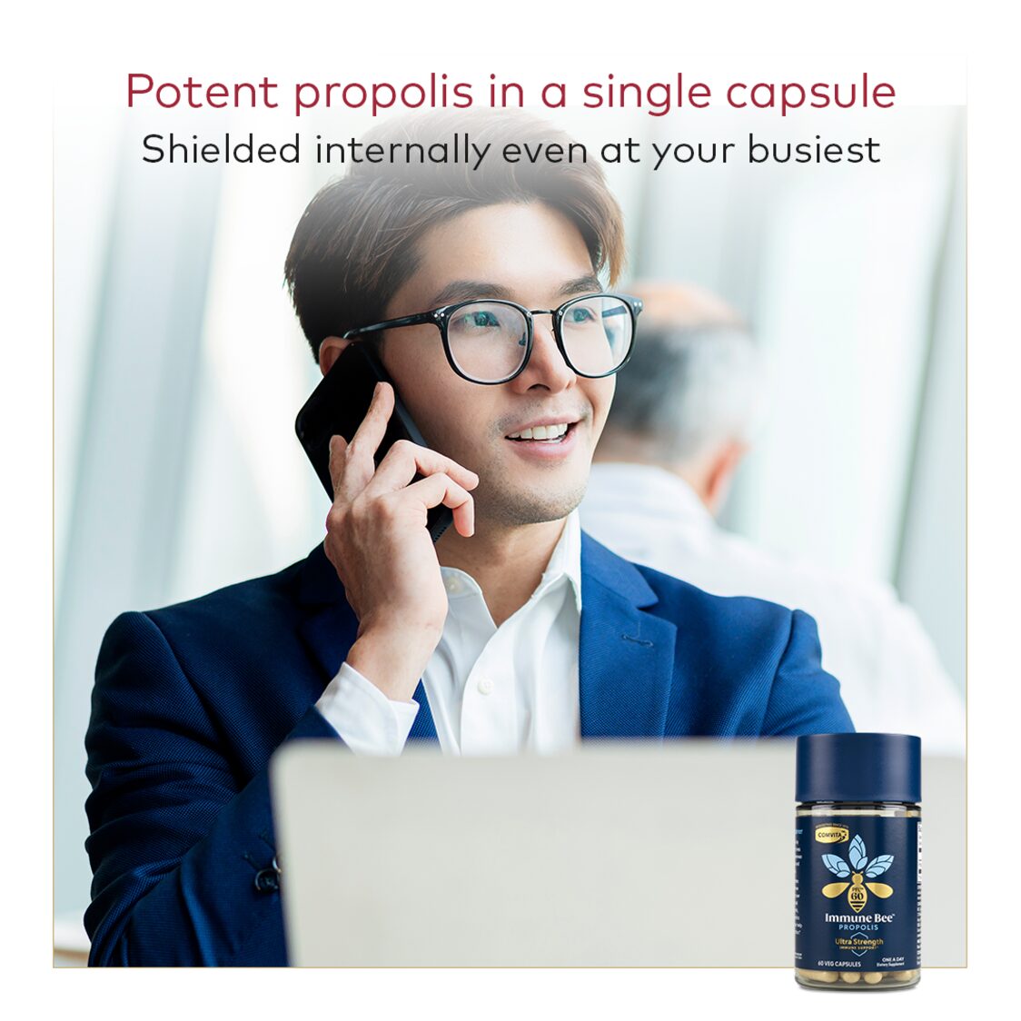 Comvita Propolis PFL60 Ultra Strength 60 Veg Capsules
