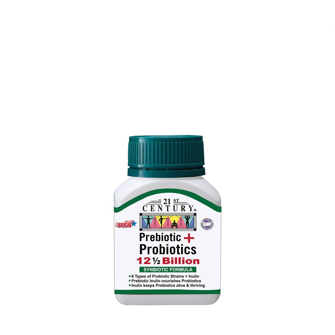 21st Century Prebiotics Probiotics 12 1/2 Billion, 30S