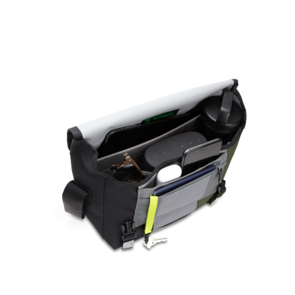 Timbuk2 Classic Messenger Eco Army Pop 1108-1-1121