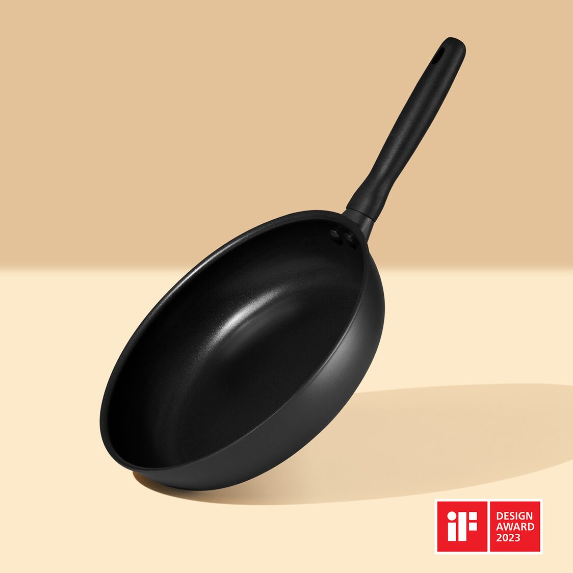 Meyer Midnight Nonstick Hard Anodized Open Frypan (Induction)