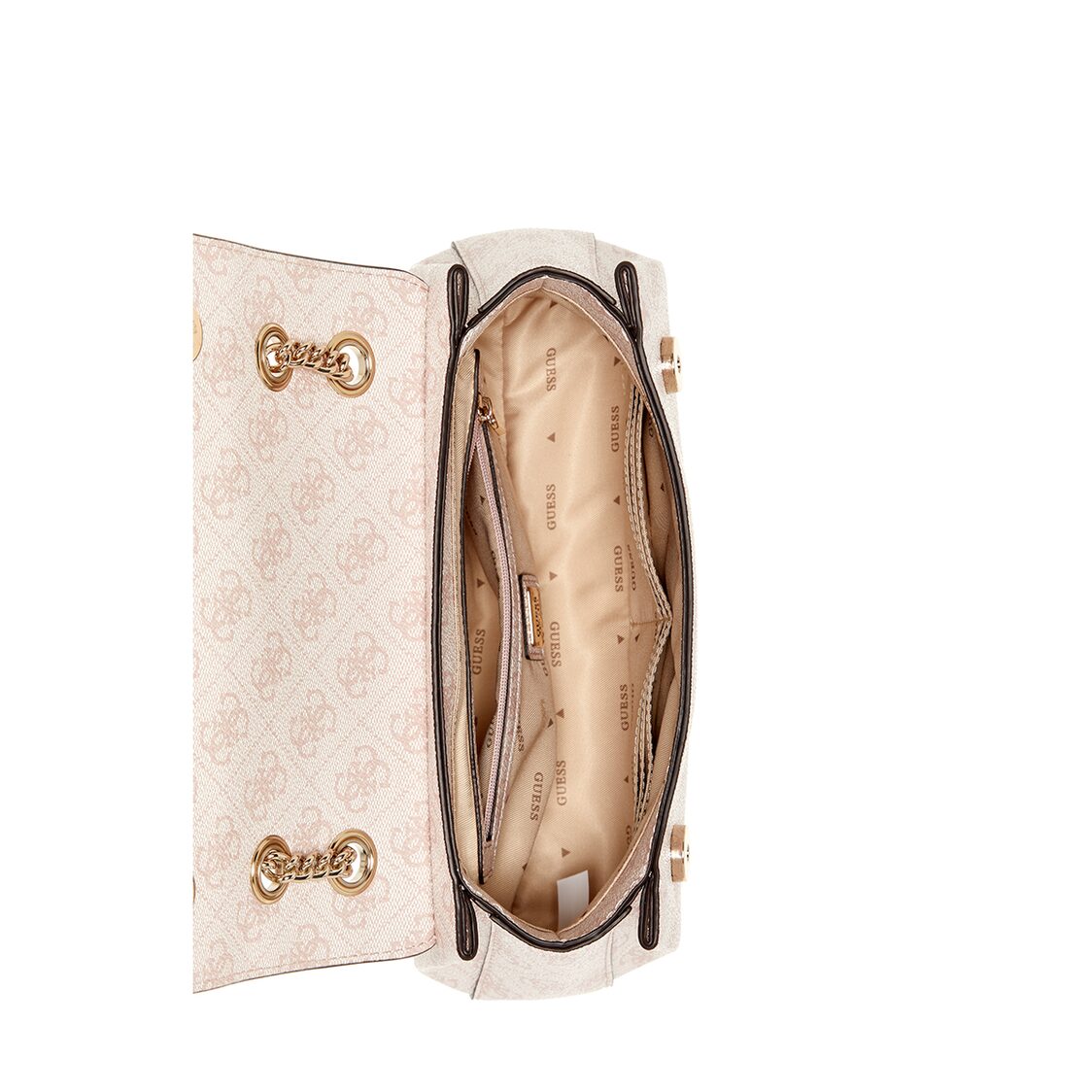 Guess Katya Convertible Xbody Flap - Rose Water Logo