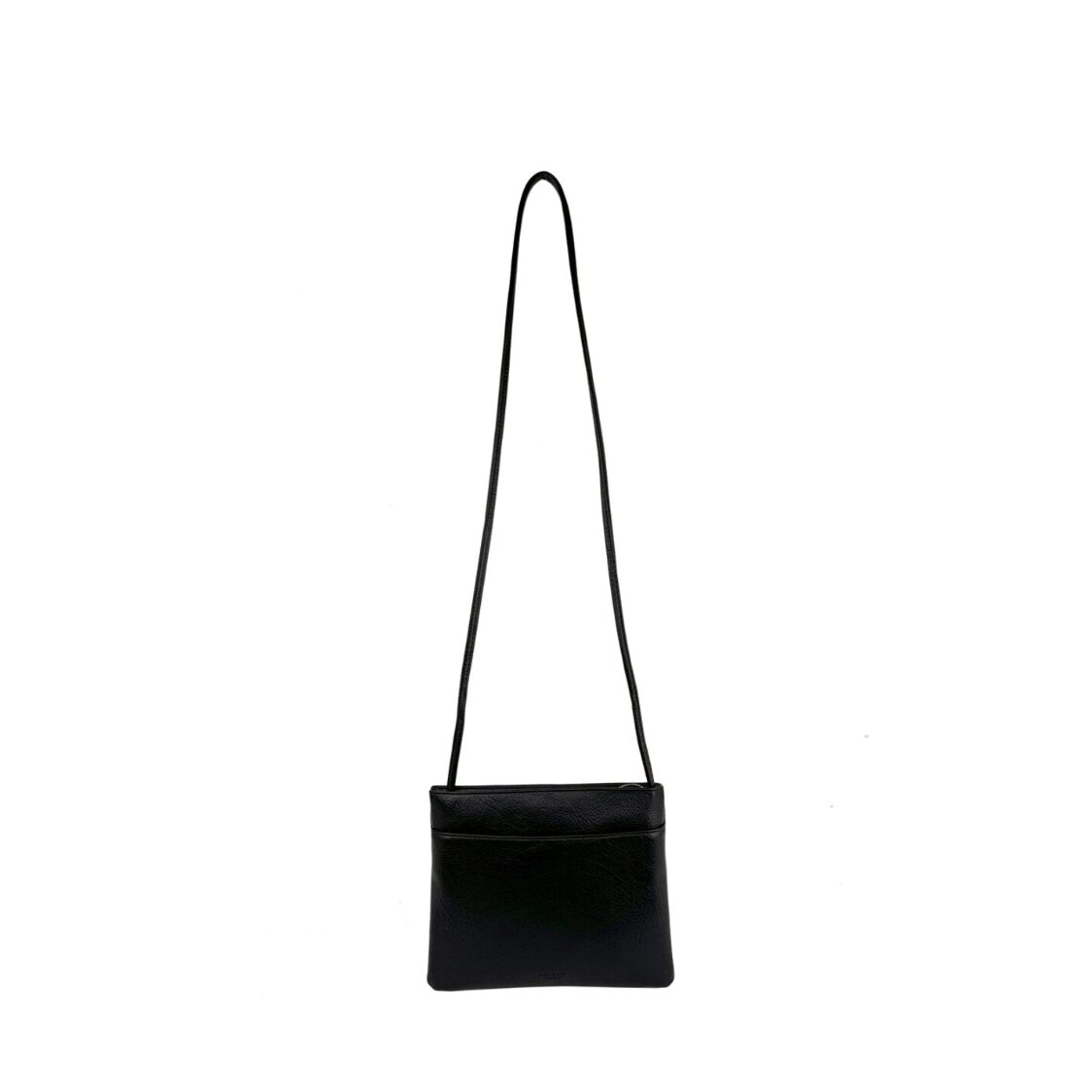 Mel&Co Faux Leather Flat Sling Bag