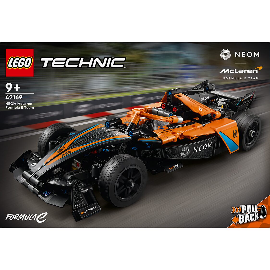 Lego Technic NEOM McLaren Formula E Race Car 42169