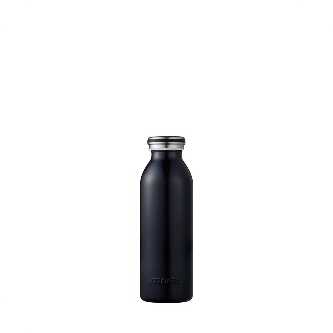 Mosh Stainless Steel Bottle (450ml) - Black