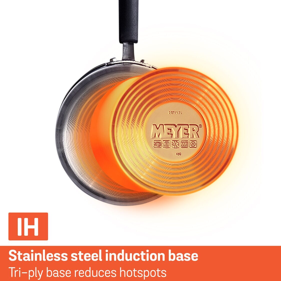 Meyer Centennial Stainless Steel Covered Saucepan (Induction)