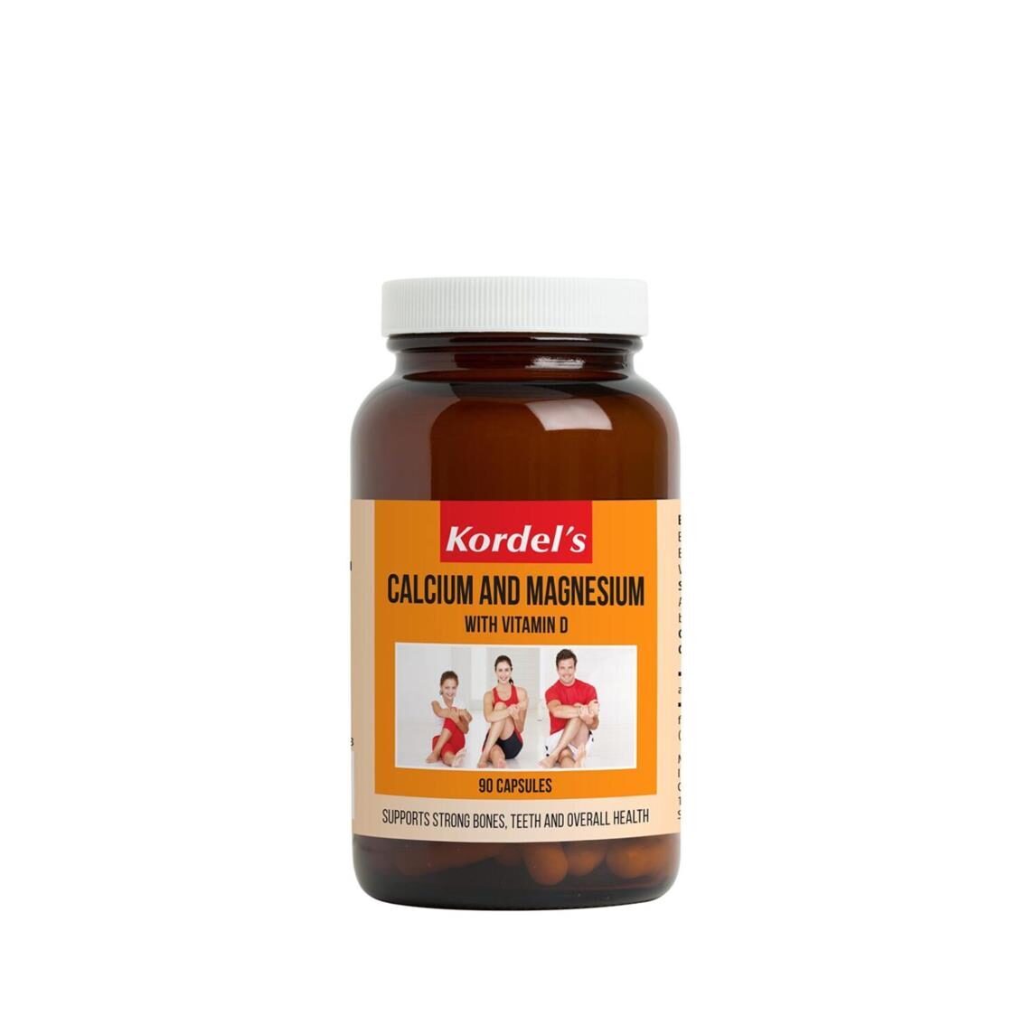 Kordel's Calcium & Magnesium + Vitamin D 90's