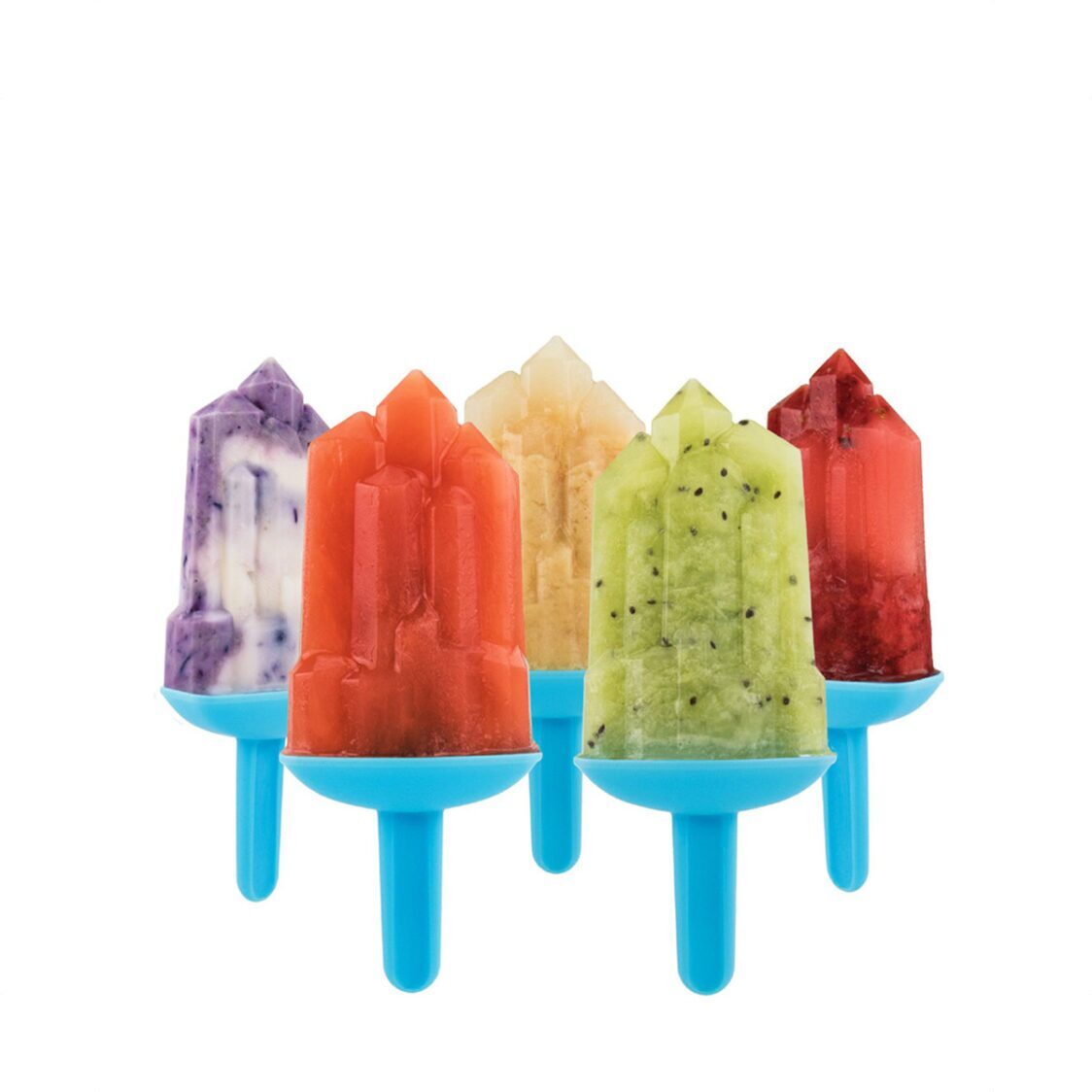 Tovolo Gem Pop Mold (Set of 5) Ice Blue