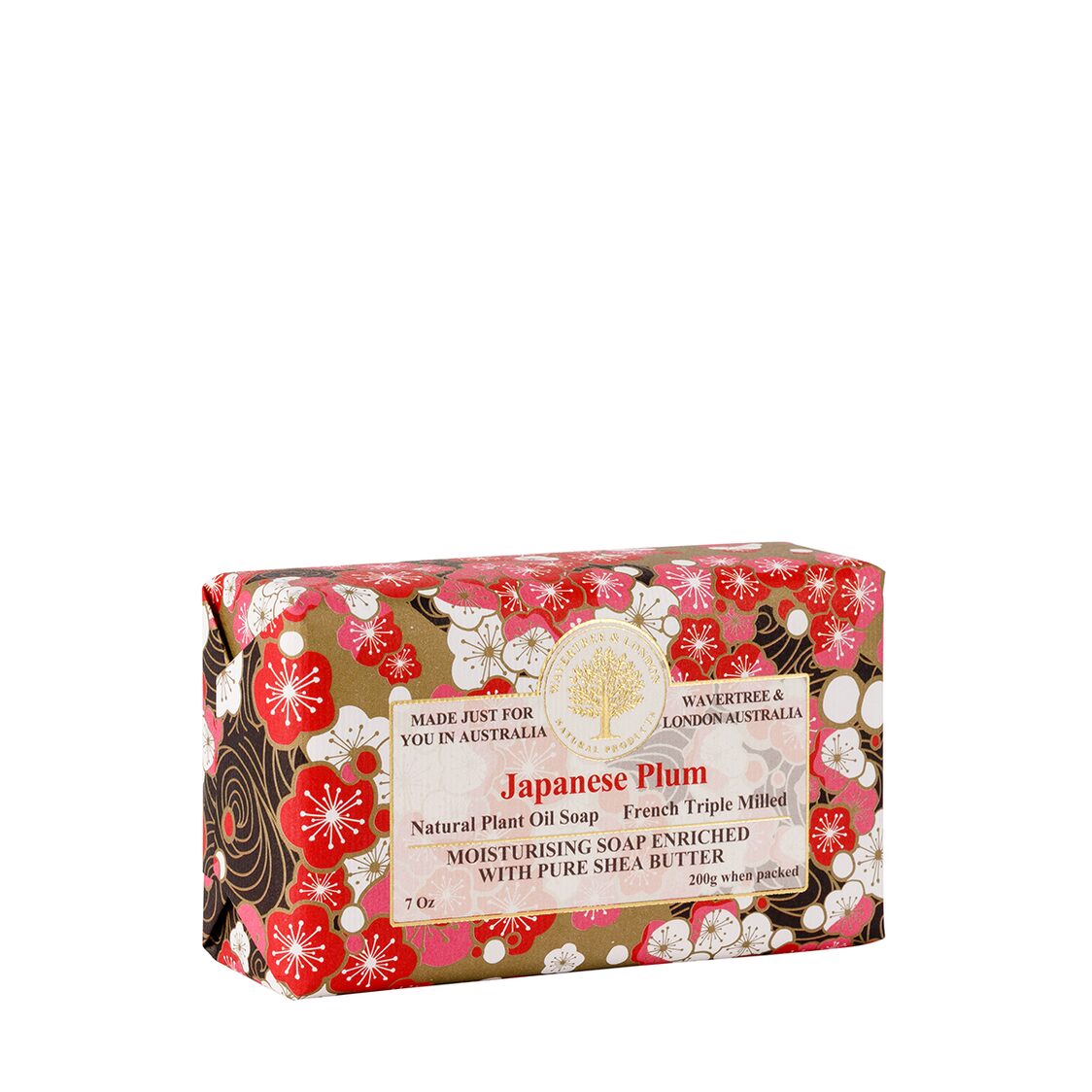 Wavertree & London Japanese Plum Soap Bar 200g