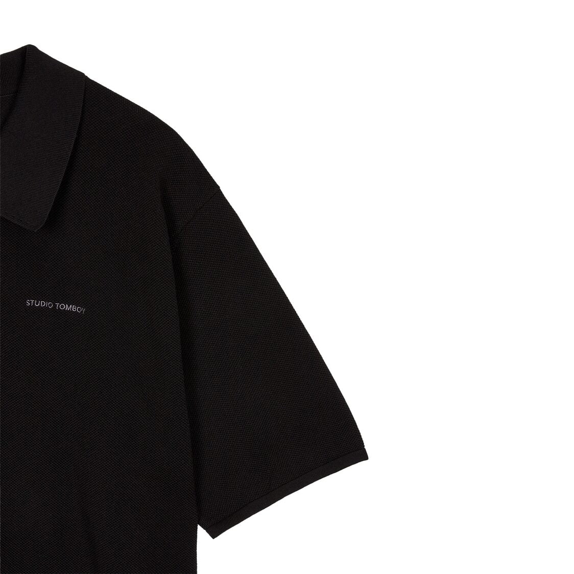 Studio Tomboy Skashi Jacquard Polo Pullover