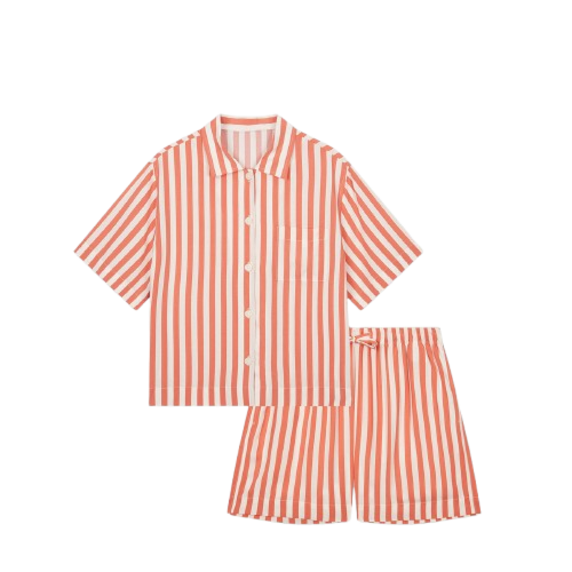Jaju Women Lyocell Pajama Set Light Orange