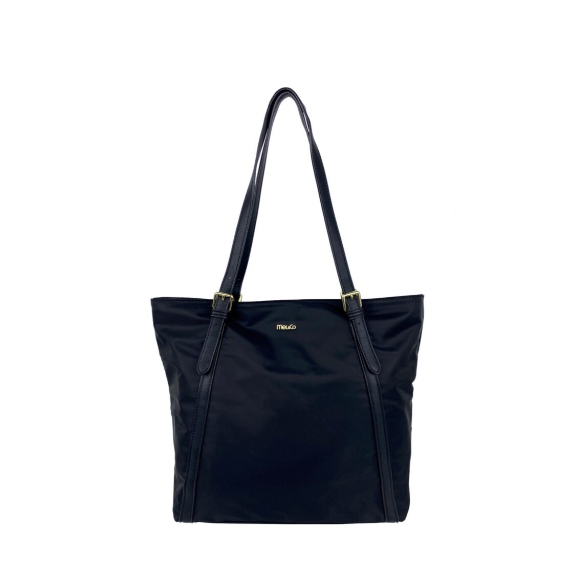 Mel&Co Nylon Double Handle Tote Bag