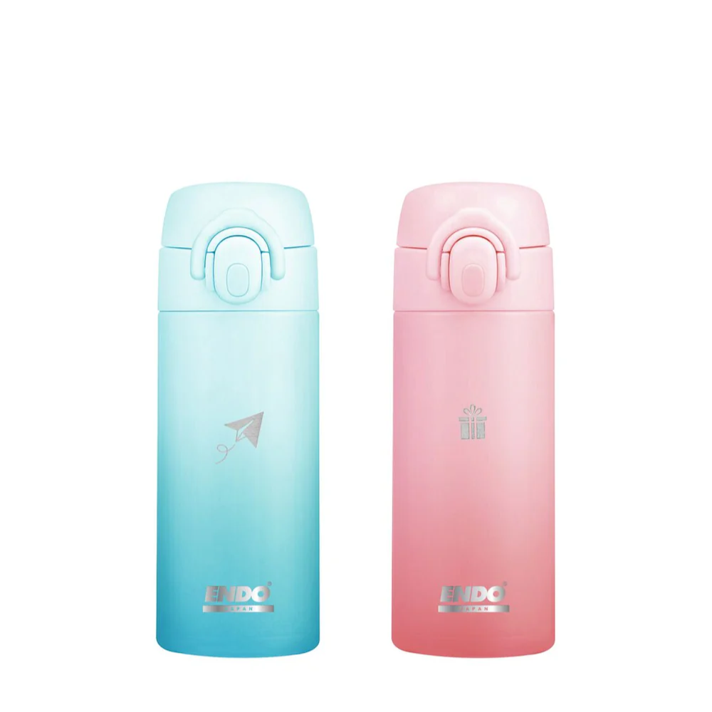 Endo Double Stainless Steel Thermal Mug 360ml - Pink (CX-5122 PINK)