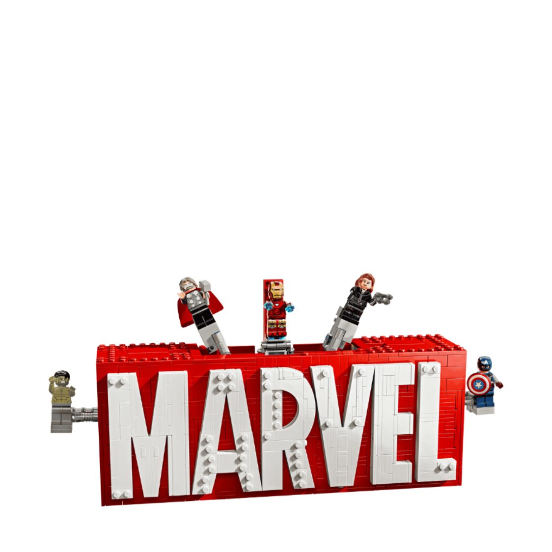 Lego MARVEL Logo & Minifigures 76313