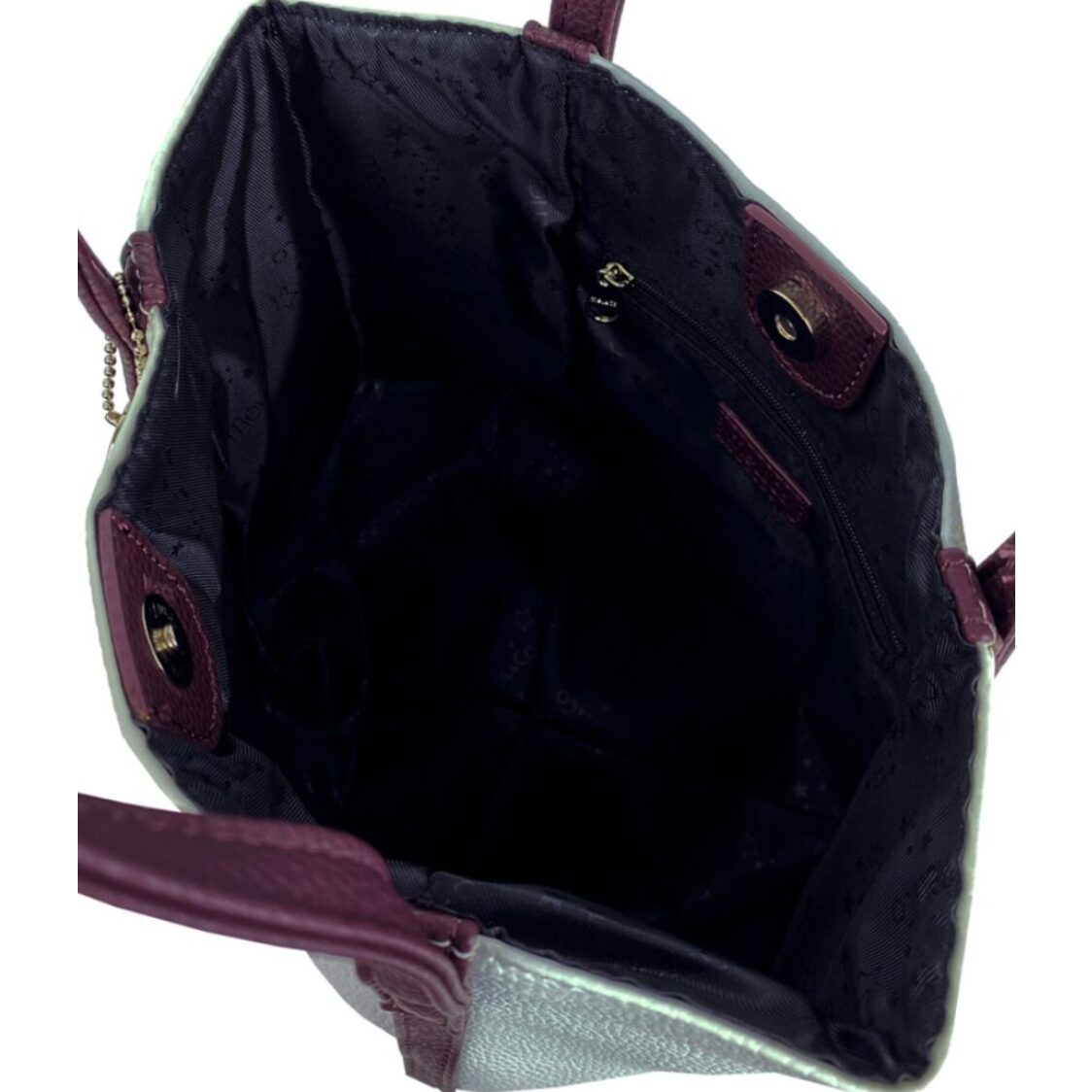 Mel&Co Small Hand Carry Round Bag