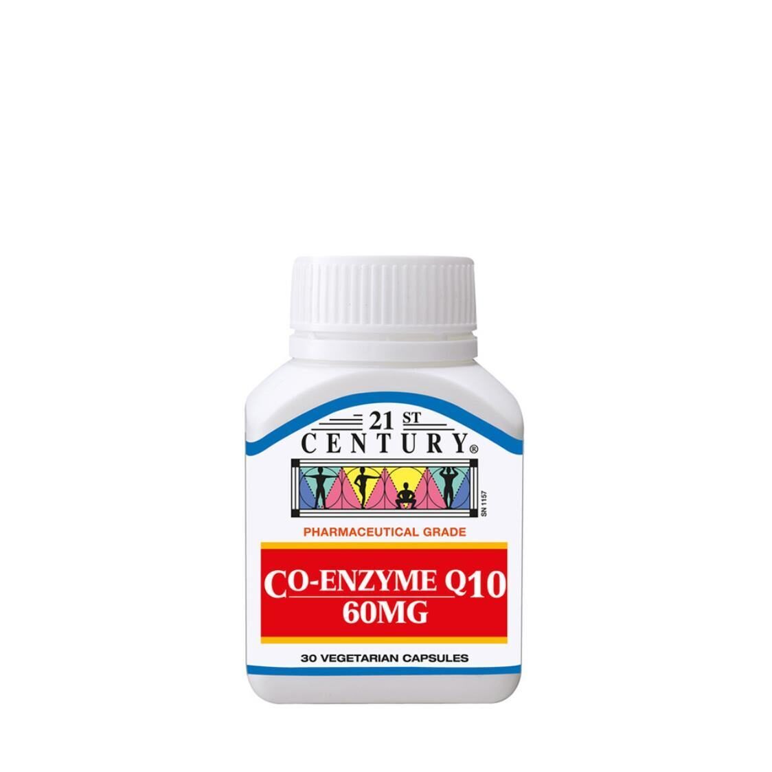 21st Century Co - Enzyme Q10 60mg 30s - Metro Singapore Departmental Store - Celebrating 69 Years in SG