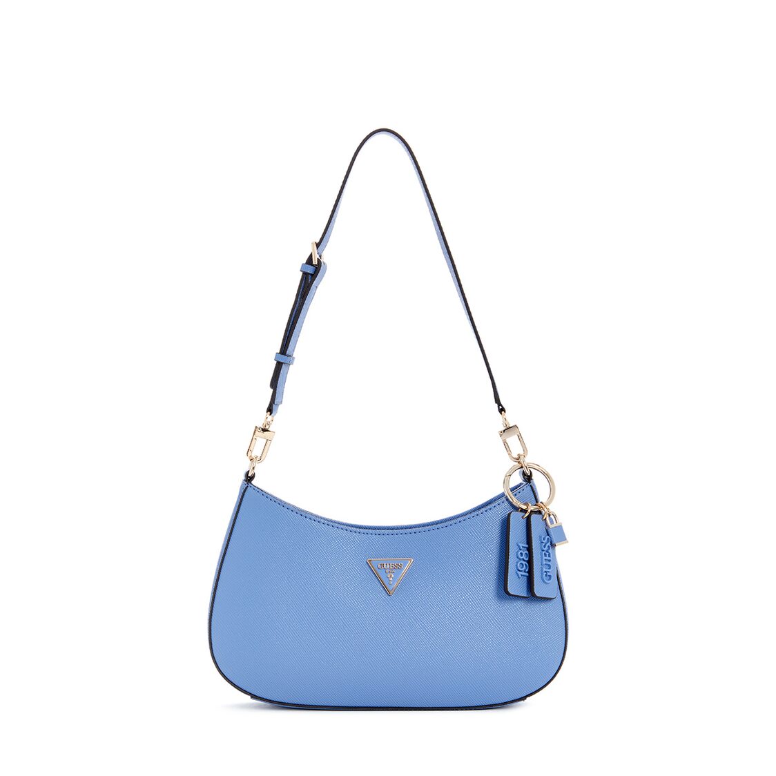 Guess Noelle Top Zip Shoulder Bag, Stormy Blue