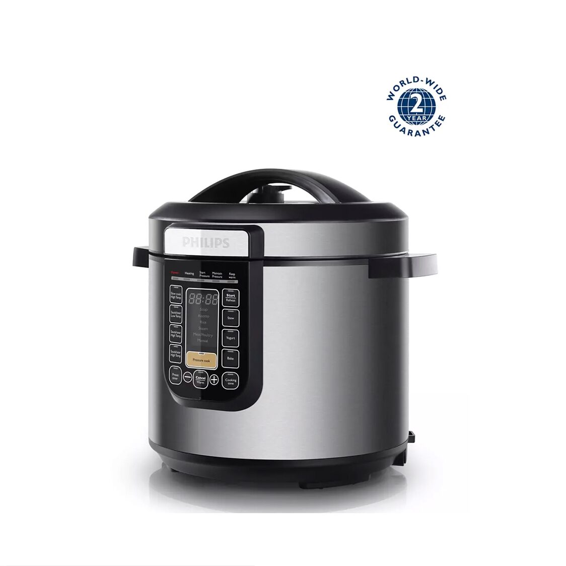 Philips Viva 6L All in One Multi Cooker With S/Steel Inner Pot (HD2237/73)