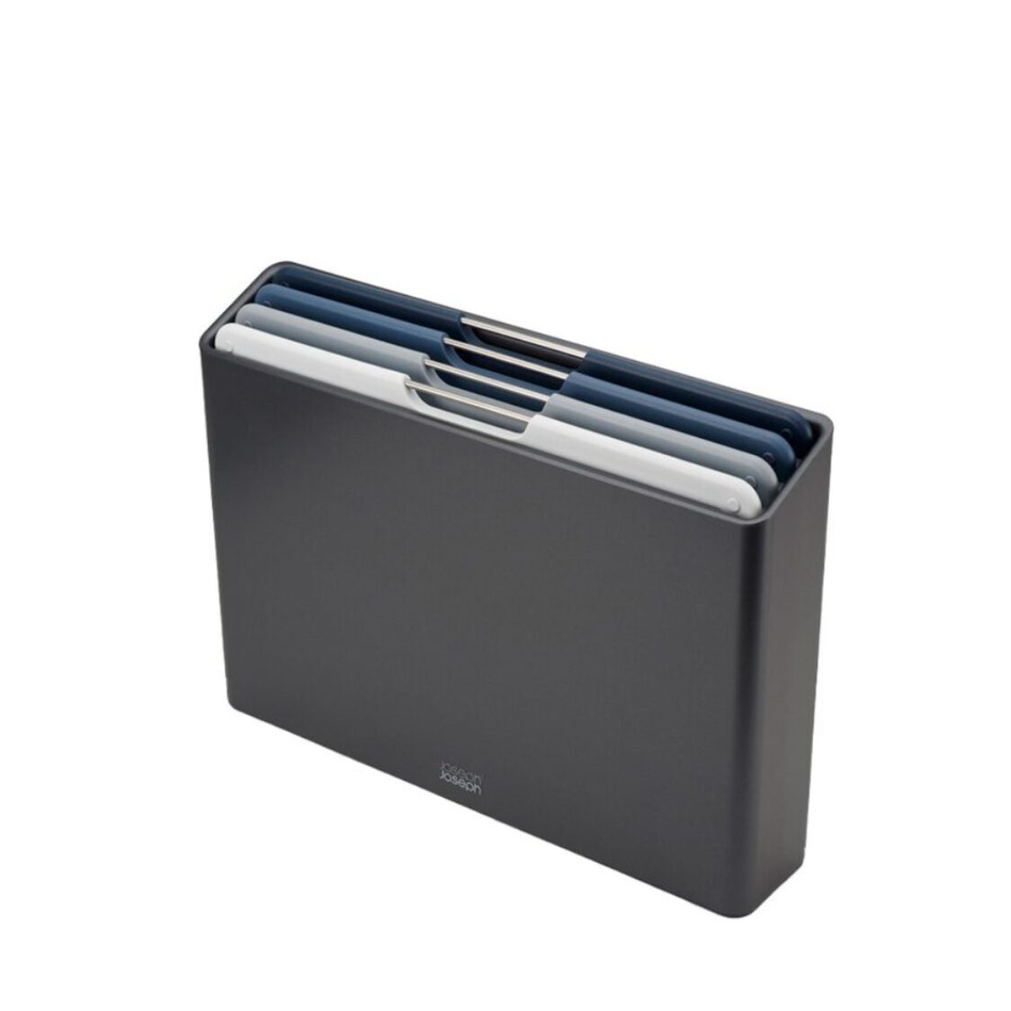 Joseph Joseph Folio 4pcs Plastic Chopping Board Set (Large) - Graphite/Silver