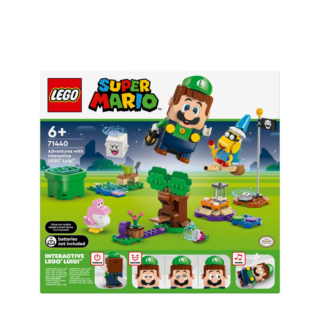 Lego Adventures with Interactive Lego Luigi™ 71440