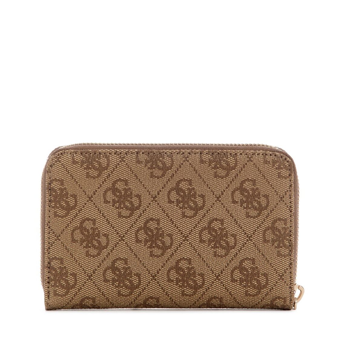 Guess Laurel II Slg Med Zip Around - Latte Logo