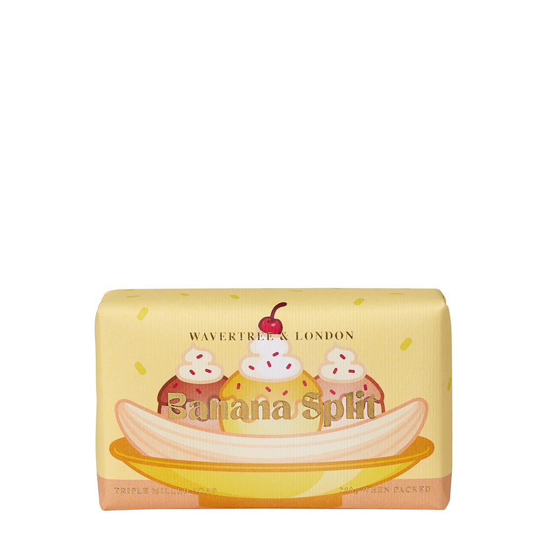 Wavertree & London Banana Split Soap Bar 200g