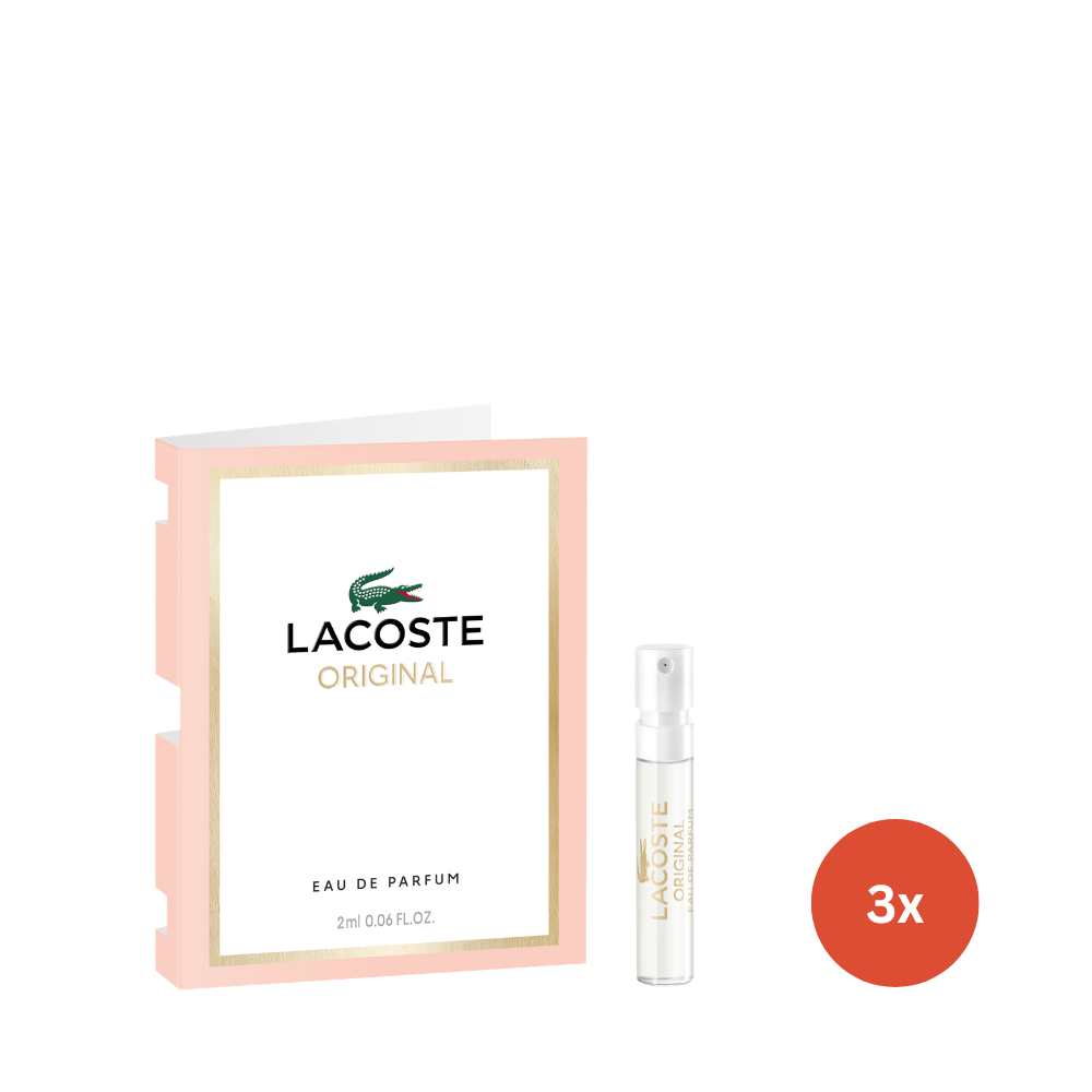 Lacoste Original Femme EDP 2ml Vial x3