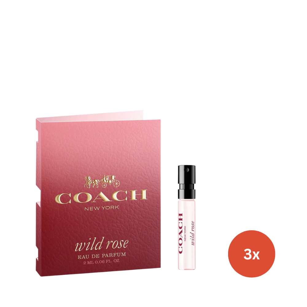 Coach Wild Rose EDP 2ml Vial x3