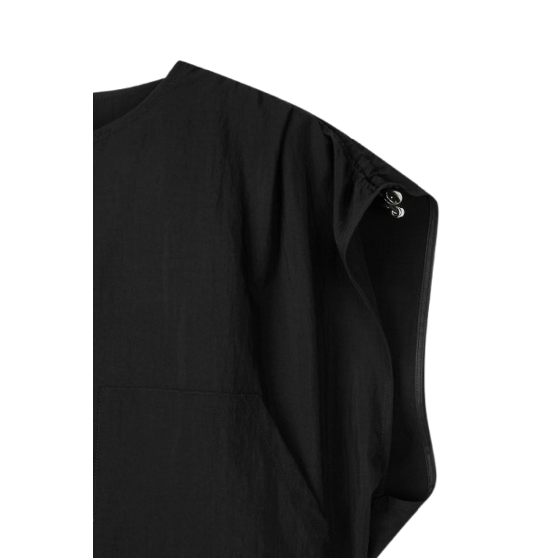 Voice Of Voices Layered Sleeveless Dress Black