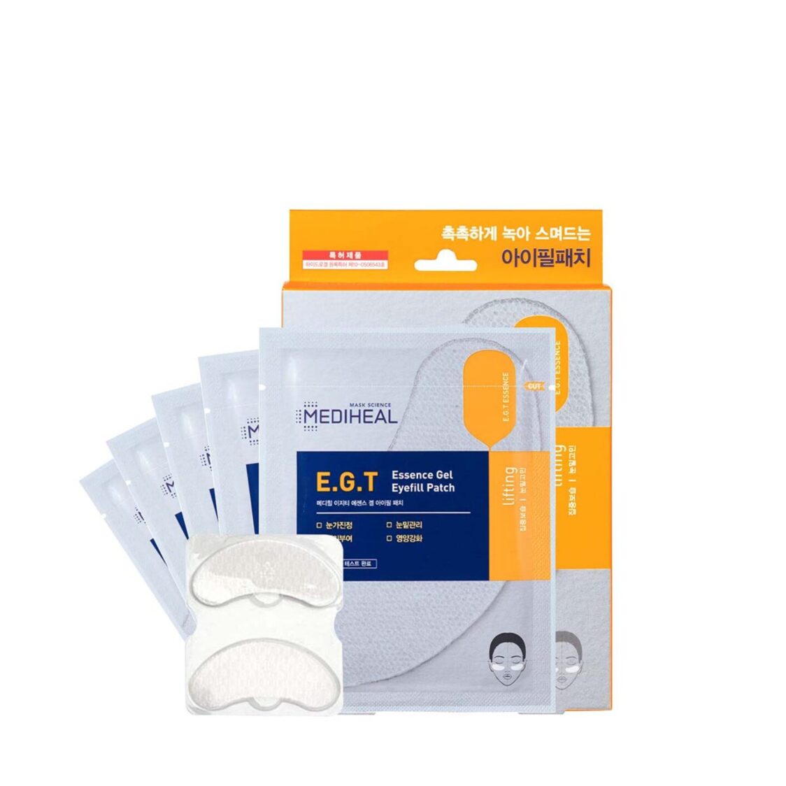 Mediheal E.G.T Essence Gel Eyefill Patch 5pcs 155073