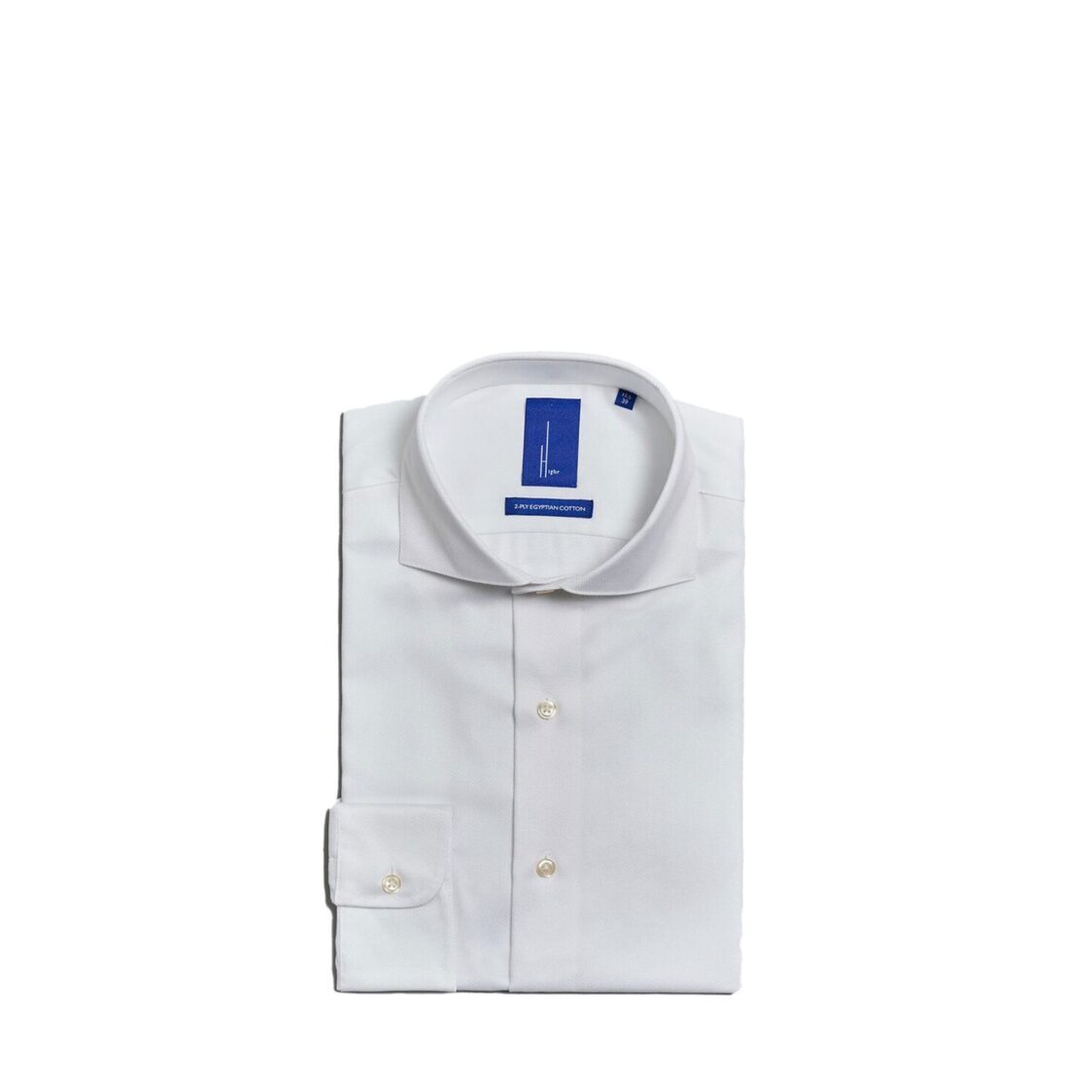Highr Long Sleeve Shirt White Dobby HRLSE083-WH