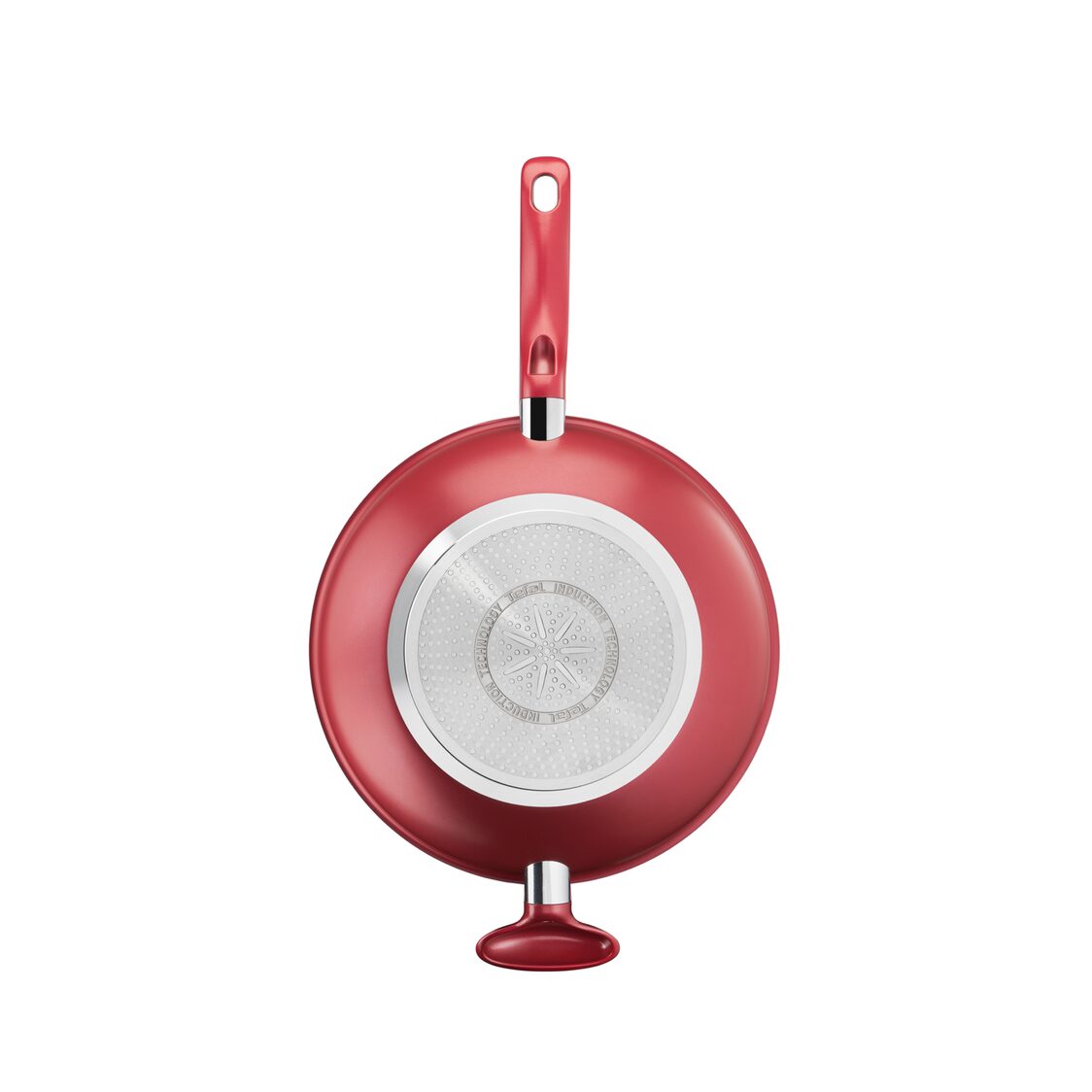Tefal So Chef 30cm Premium Induction Wok Pan with Glass Lid (G13594)