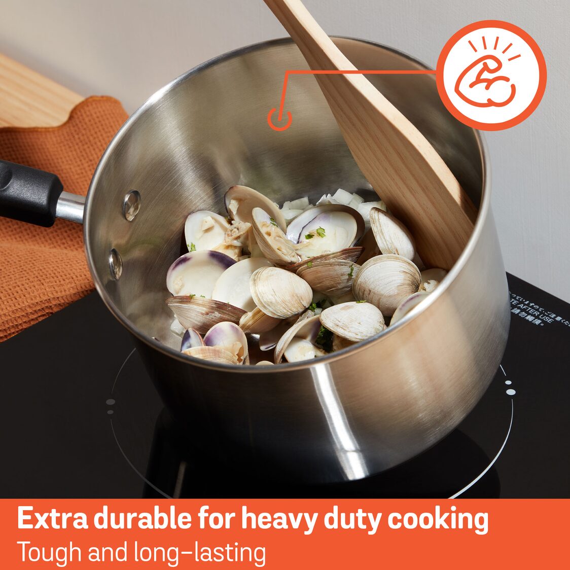 Meyer Centennial Stainless Steel Covered Saucepan (Induction)