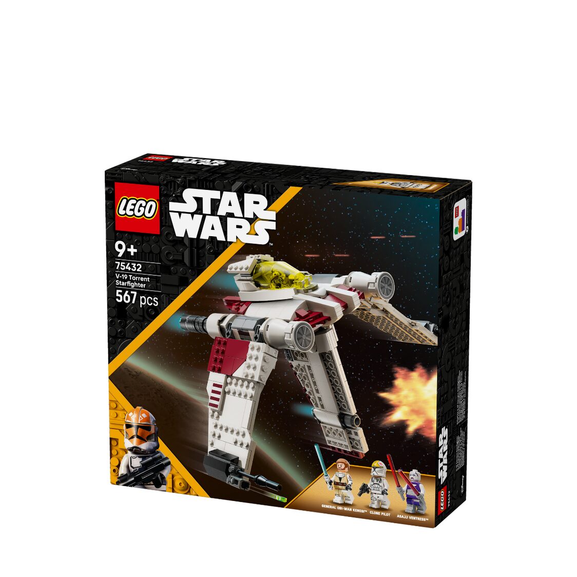 Lego V-19 Torrent Starfighter 75432
