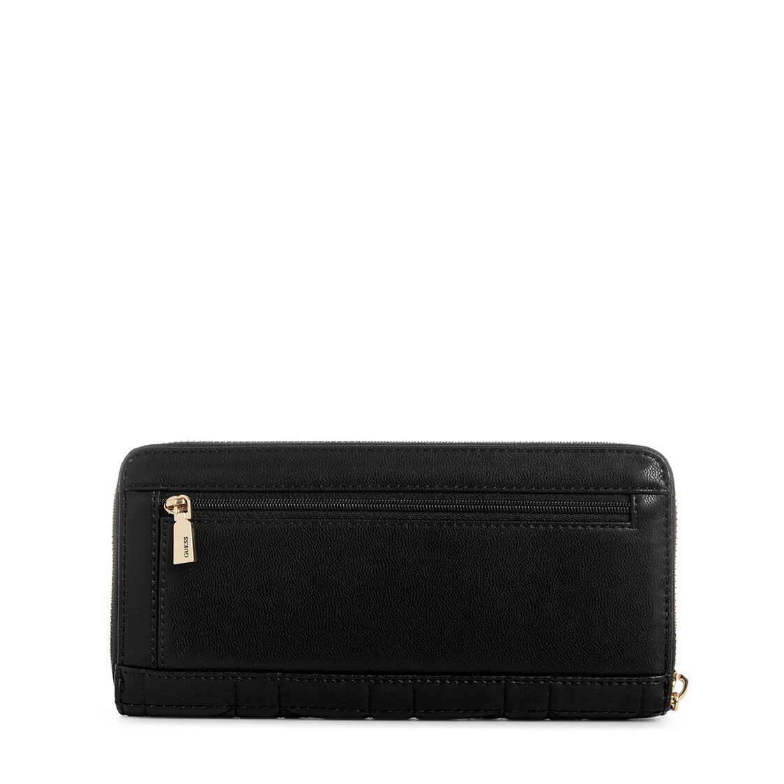 Guess Edita Slg Large Zip Around - Black
