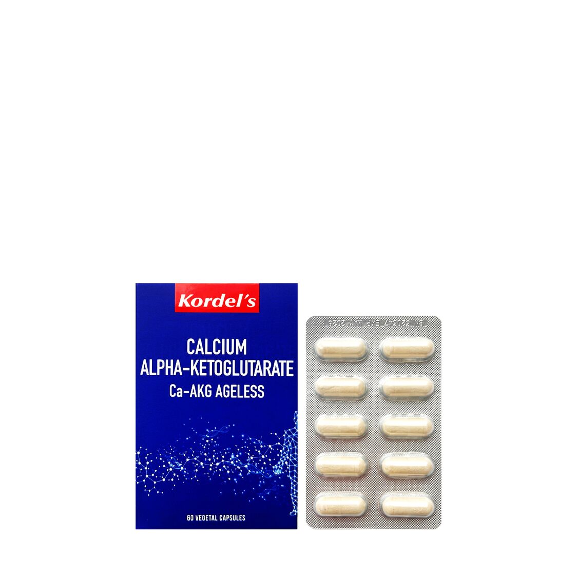 Kordel's Calcium Alpha-Ketoglutarate ( Ca-AKG ) 60's
