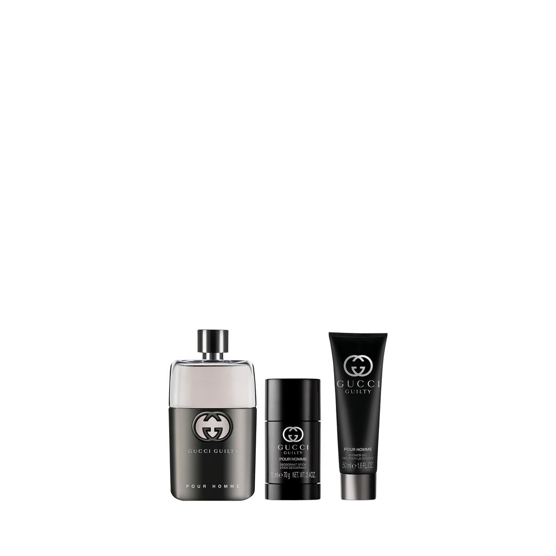 Gucci Guilty Pour Homme Eau de Toilette for Men Trio Gift Set