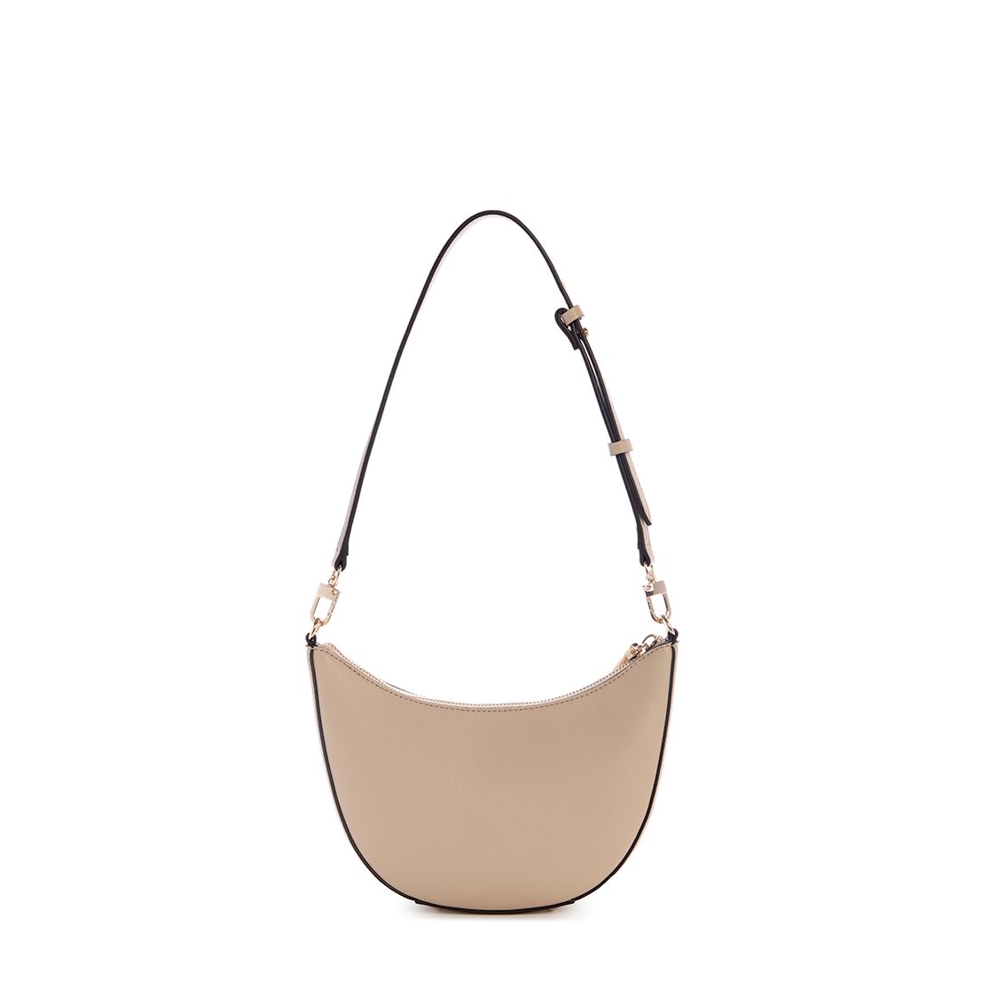 Guess Zaria Mini Top Zip Shldr Bag - Simply Taupe