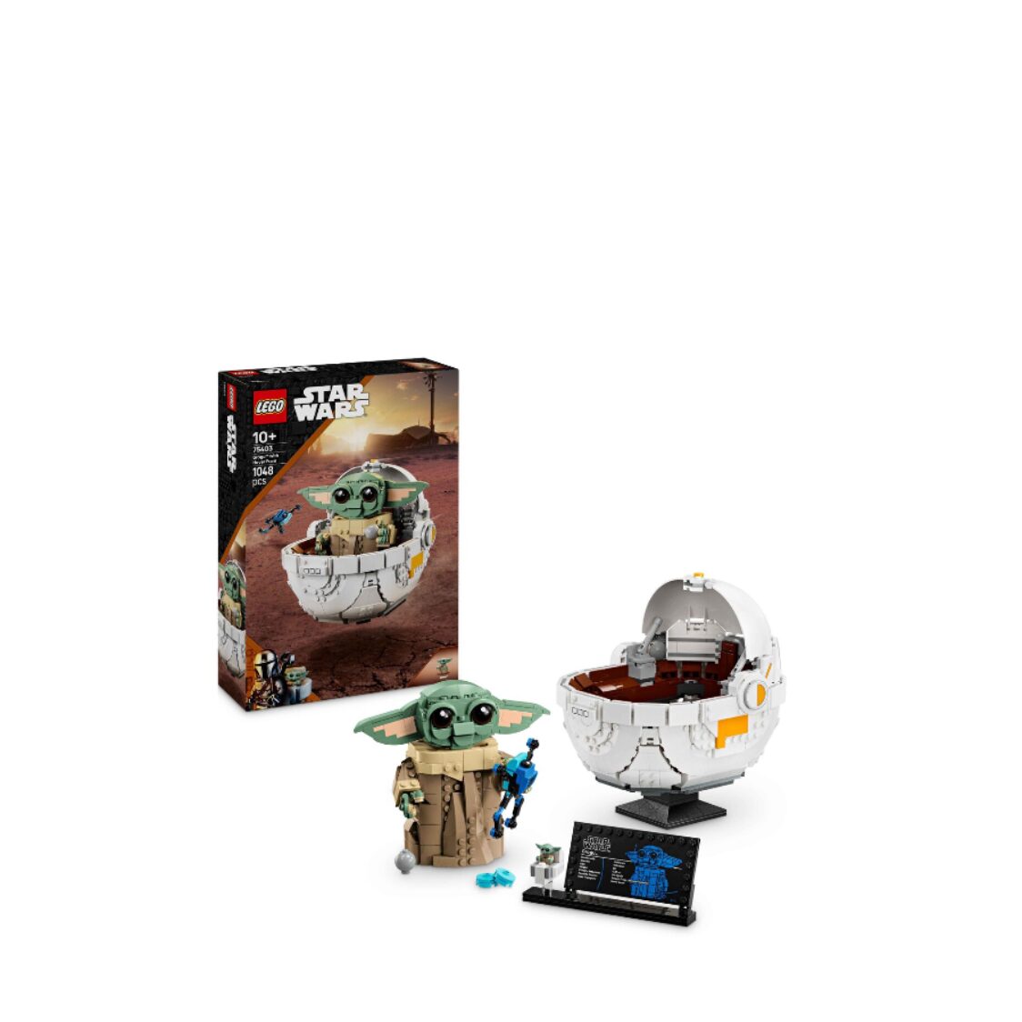 Lego Grogu™ with Hover Pram 75403